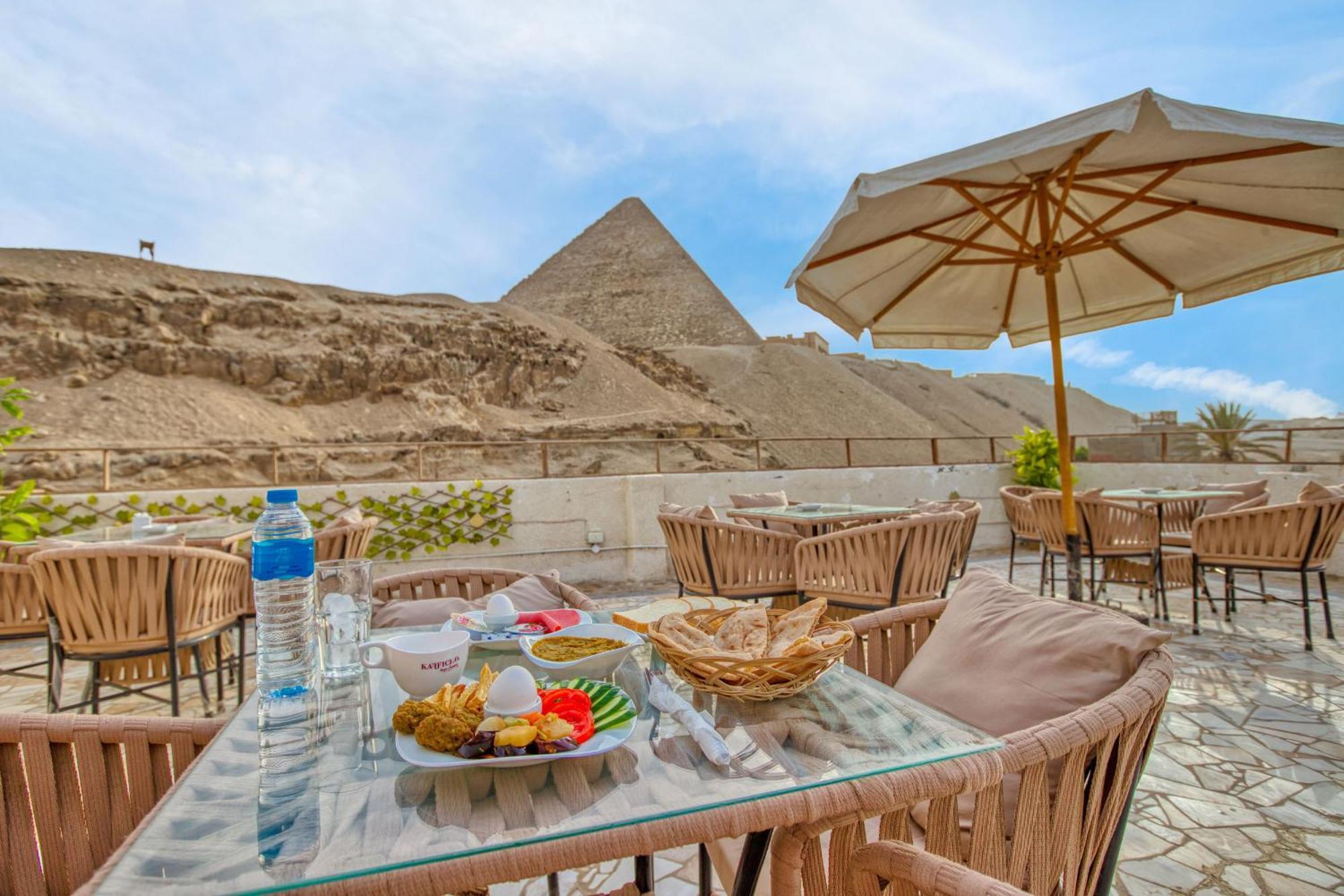 The Grand Pyramids View Hotel Kafrat al Jabal Ngoại thất bức ảnh